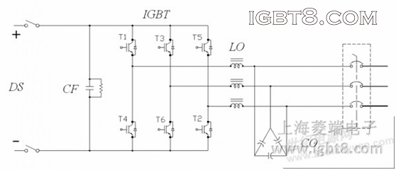 500KW光伏逆变器单个IGBT模块方案